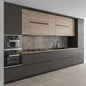 Modern Dark Wood Kitchen