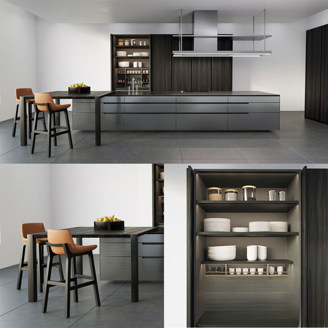 Modern kitchen furniture cabinet