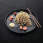 Noodles Black Plate food