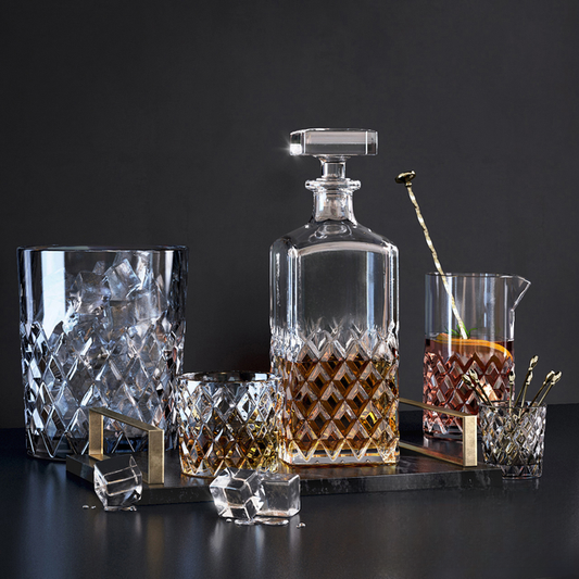 Crystal Decanter Glassware food