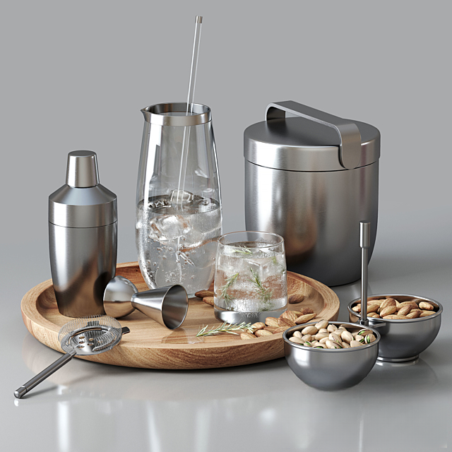 StainlessModernBarware food