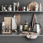 Kitchenware Modern Shelf food