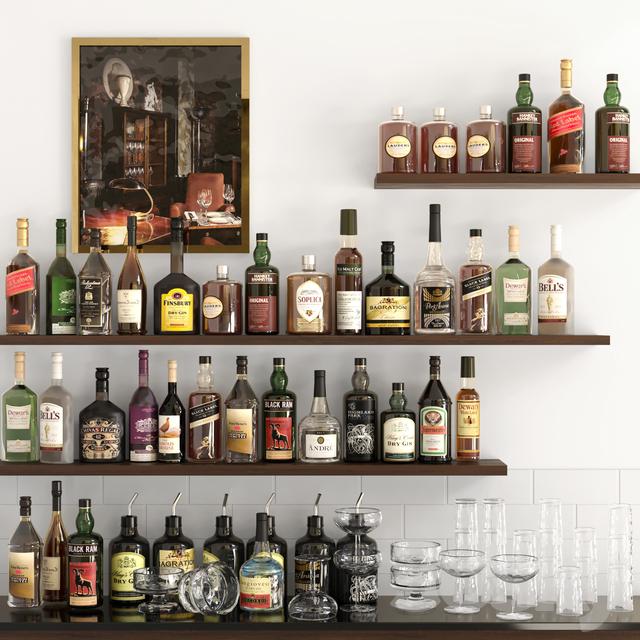 BottlesDrinksShelves food