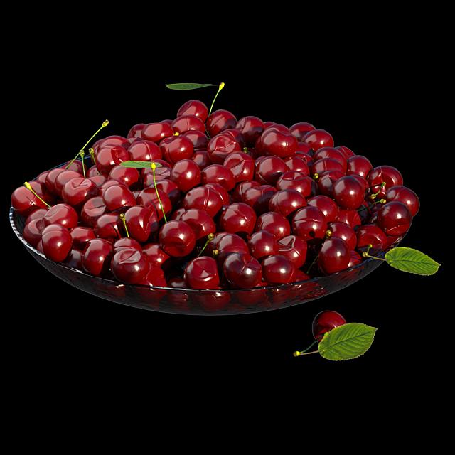 Cherry red fruit food