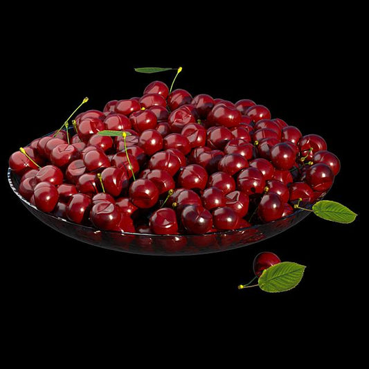 Cherry red fruit food
