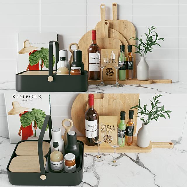 Wooden Wine Rack food