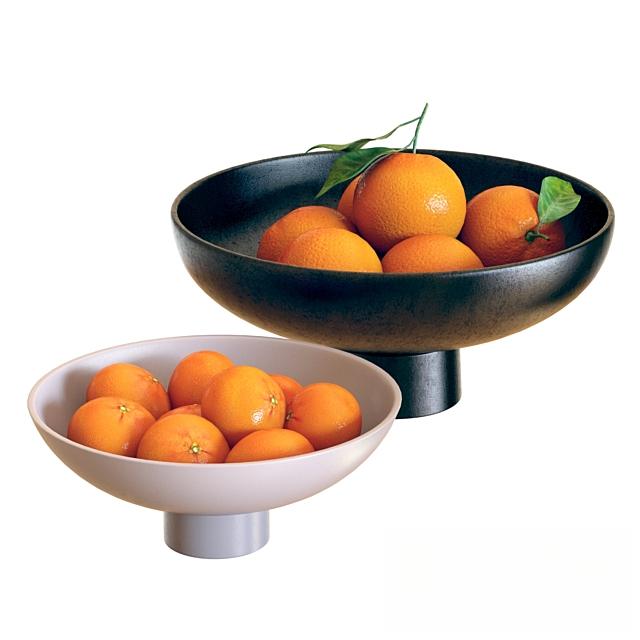 Orange Fruit Bowl food