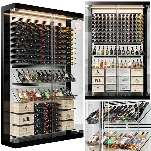 Wine Cabinet Refrigerator Glass food