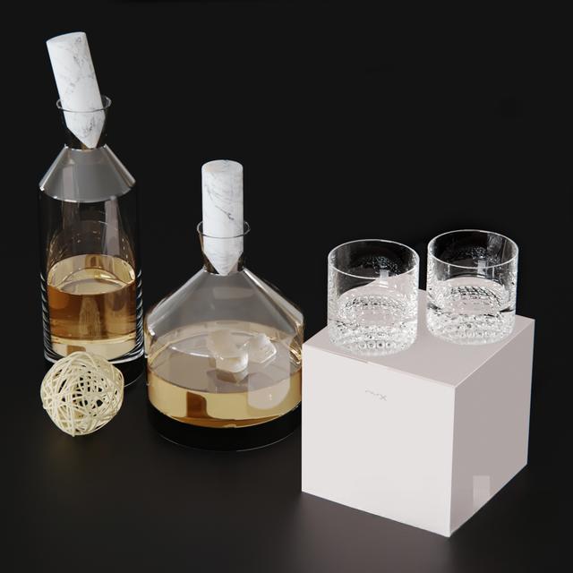 Glassware Modern food