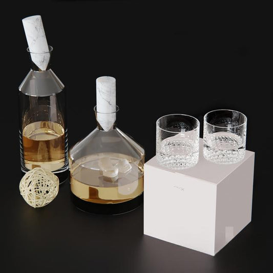 Glassware Modern food