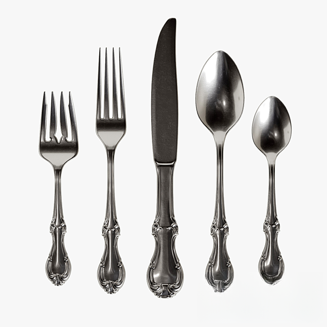 Silverware Set Classic Utensils tableware