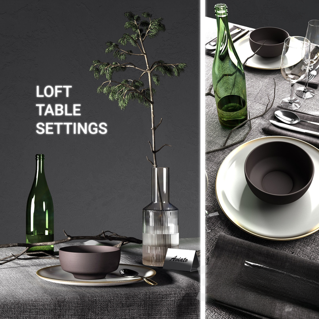 ModernTableSettings tableware