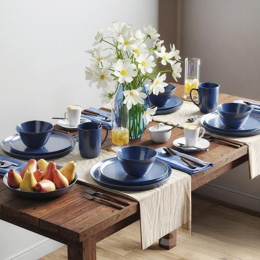 Blue Tableware Dining Table tableware