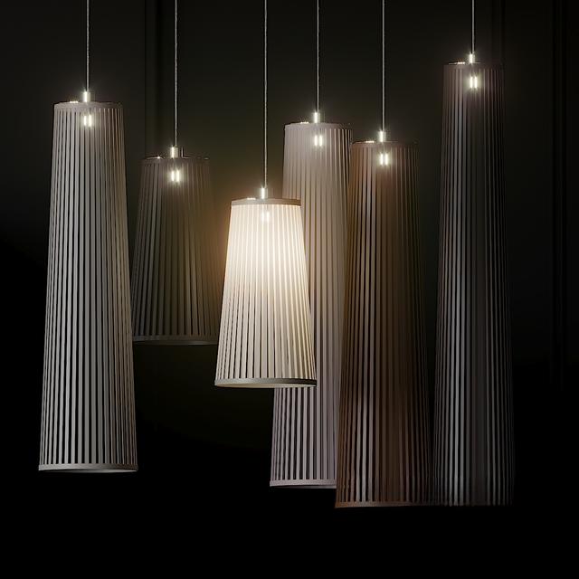 Modern Striped Pendant ceilinglamp