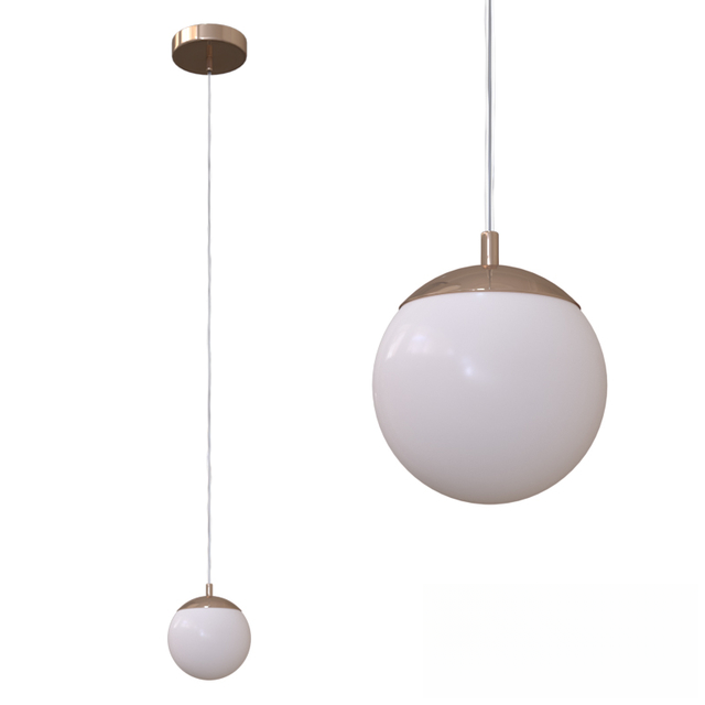 White Round Pendant Light ceilinglamp
