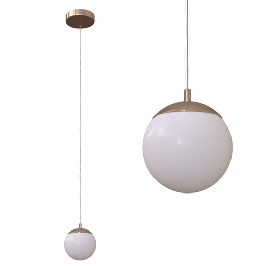 White Round Pendant Light ceilinglamp