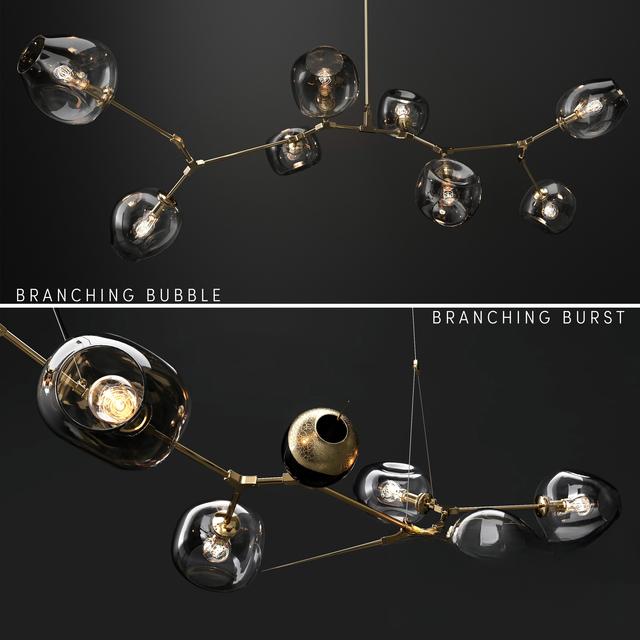 Geometric Glass Chandelier ceilinglamp