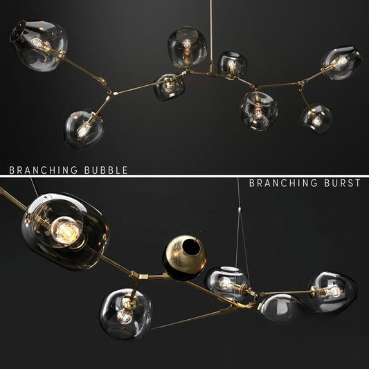 Geometric Glass Chandelier ceilinglamp