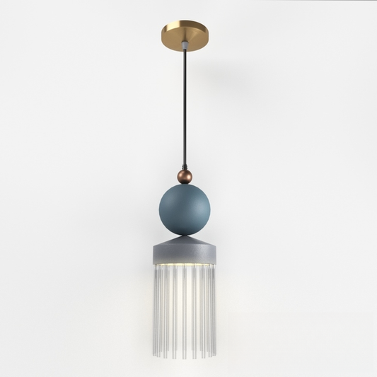 Blue Gray Modern Pendant Light ceilinglamp