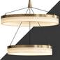 DoubleLayeredGoldenModern ceilinglamp