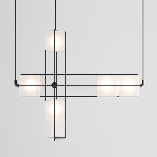 Modern Cross Chandelier ceilinglamp