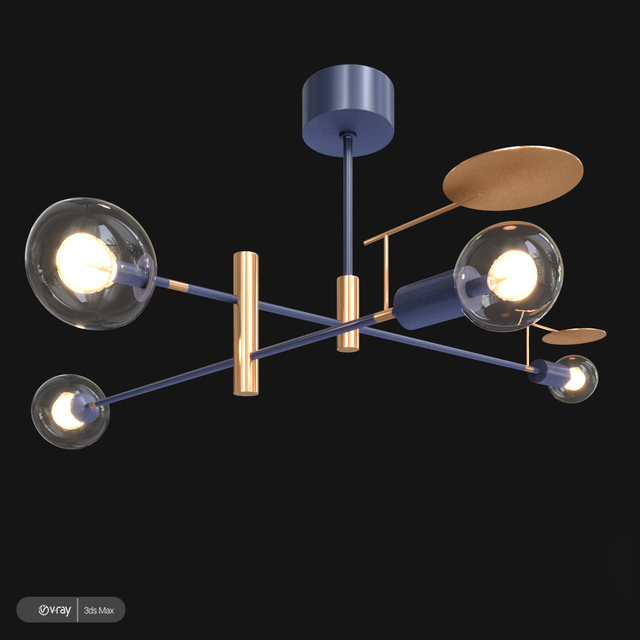 Modern Geometric Chandelier ceilinglamp