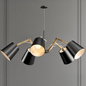 ModernBlackChandelier ceilinglamp
