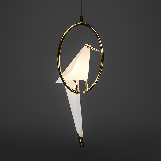 Origami Bird Modern Hanging Lamp ceilinglamp