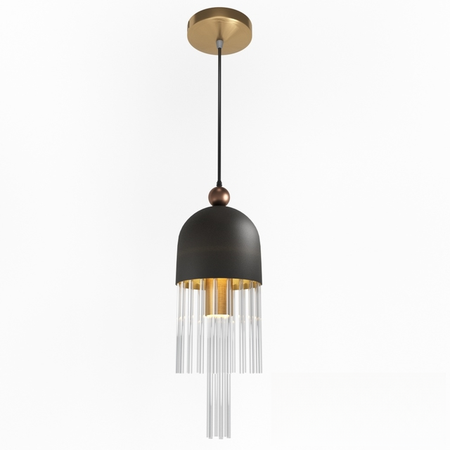 Black Glass Pendant Light ceilinglamp