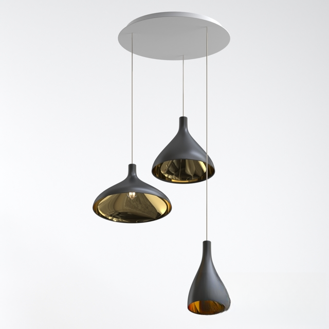 Black Gold Pendant Light ceilinglamp
