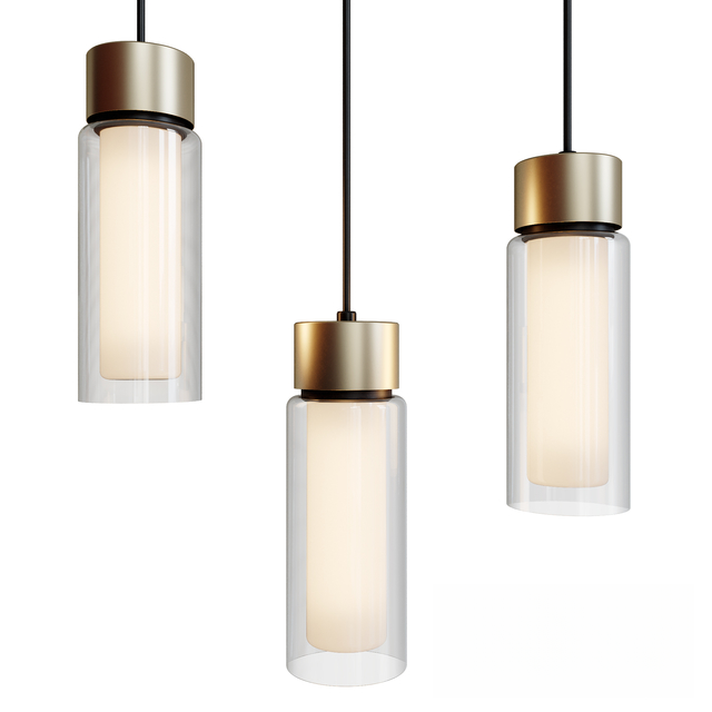 Glass Cylinder Modern Pendant Light ceilinglamp