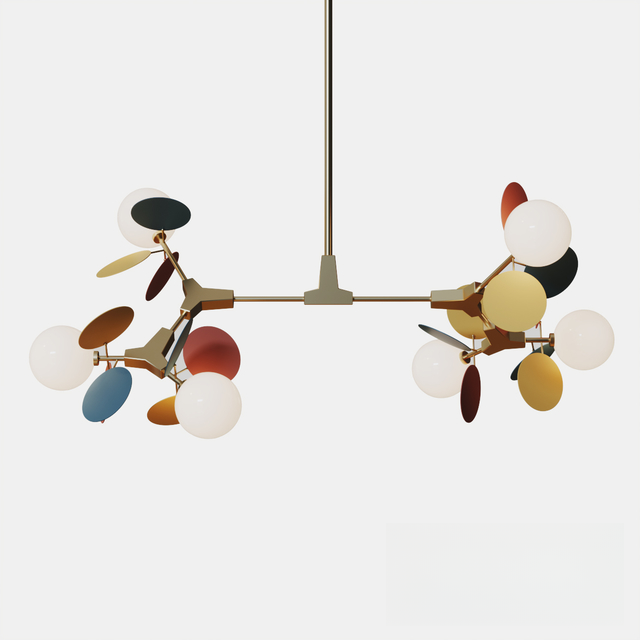 Colorful Modern Chandelier ceilinglamp
