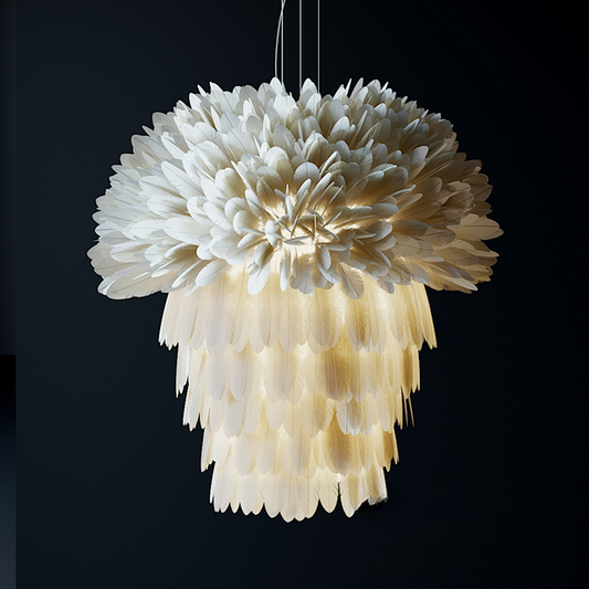 White Flower Chandelier ceilinglamp