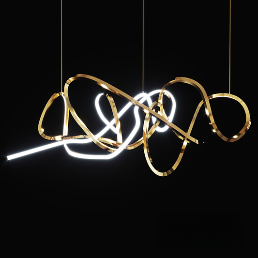Abstract Gold Modern