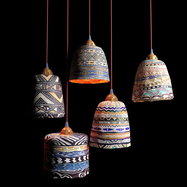 Geometric Patterned Pendant Lamp ceilinglamp