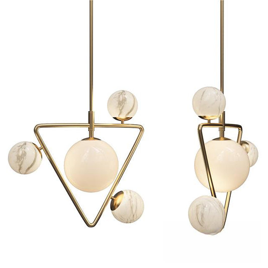 Geometric Marble Pendant ceilinglamp