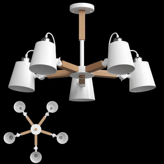 Modern Wooden Chandelier ceilinglamp