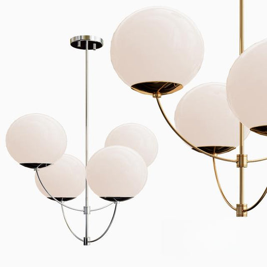 White Round Chandelier ceilinglamp