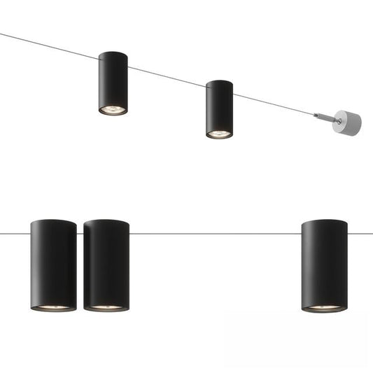 BlackCylinderModern ceilinglamp