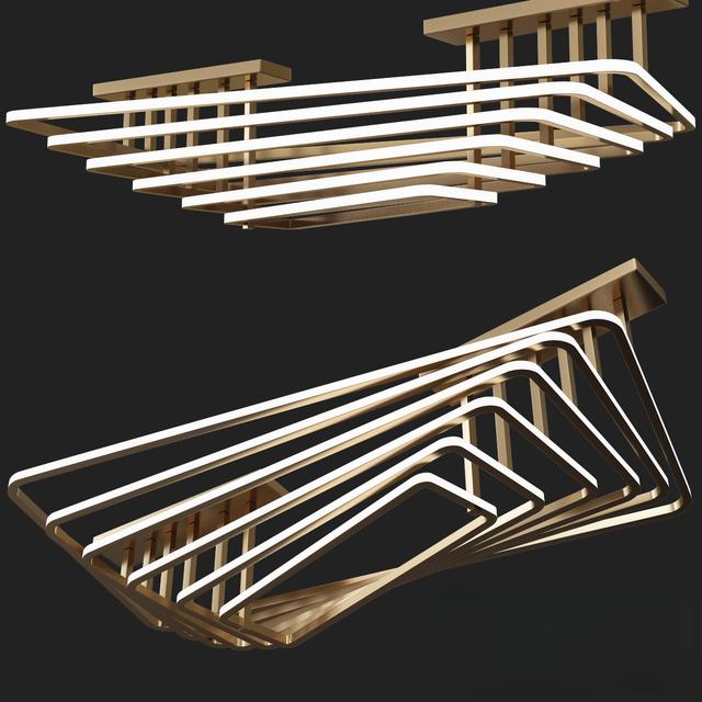 Modern Geometric Chandelier ceilinglamp