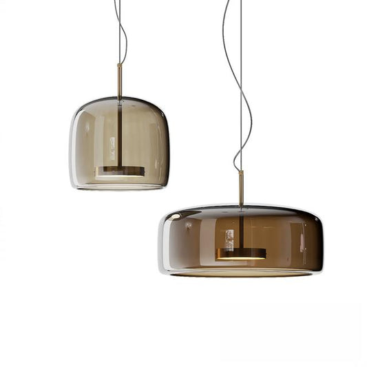 Brown Glass Modern Pendant Light ceilinglamp
