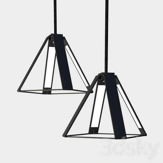 Geometric Black Pendant Light ceilinglamp