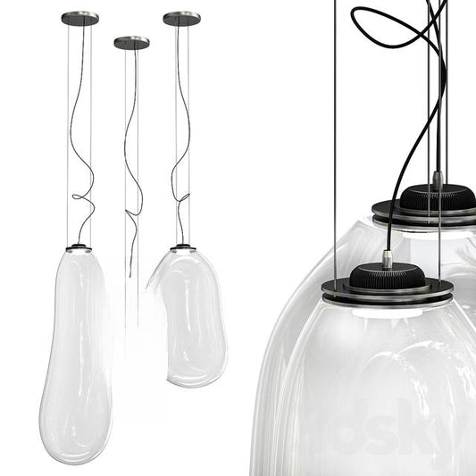 Modern Transparent Pendant ceilinglamp