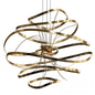 Spiral Metal Chandelier ceilinglamp