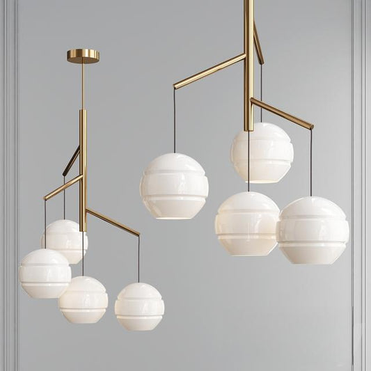 Geometric Gold Modern ceilinglamp