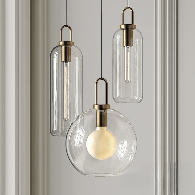 Glass Pendant Light Fixture ceilinglamp