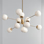 WhiteGoldenChandelier ceilinglamp