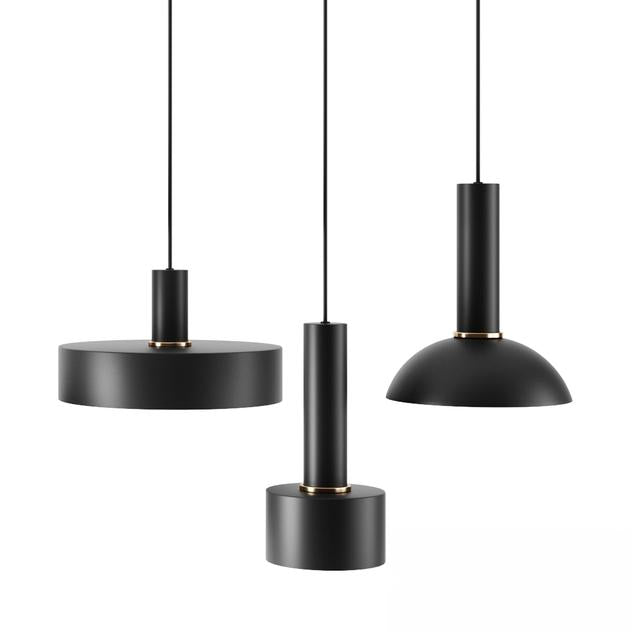 Black Modern Pendant ceilinglamp