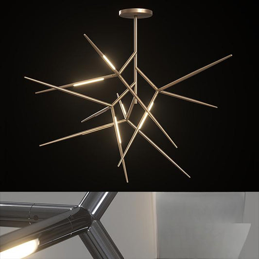 Star-shaped Modern Chandelier ceilinglamp