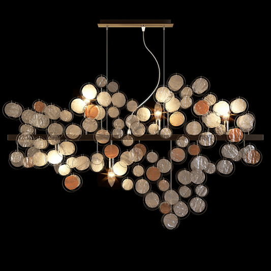 Round Shape Modern Chandelier